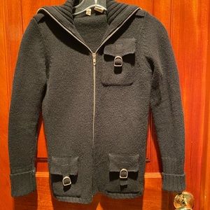 Anthropologie moth lamb wool jacket XS